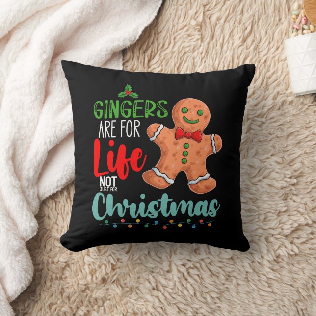 Coussin Les Gingers Sont Pour La Vie Pas Seulement Pour No (Couverture)