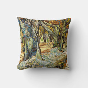 Coussin Les Grands Platanes Par Vincent Van Gogh