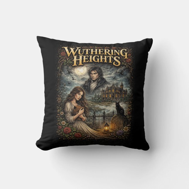 Coussin Les Hauts de Hurlevent (Recto)