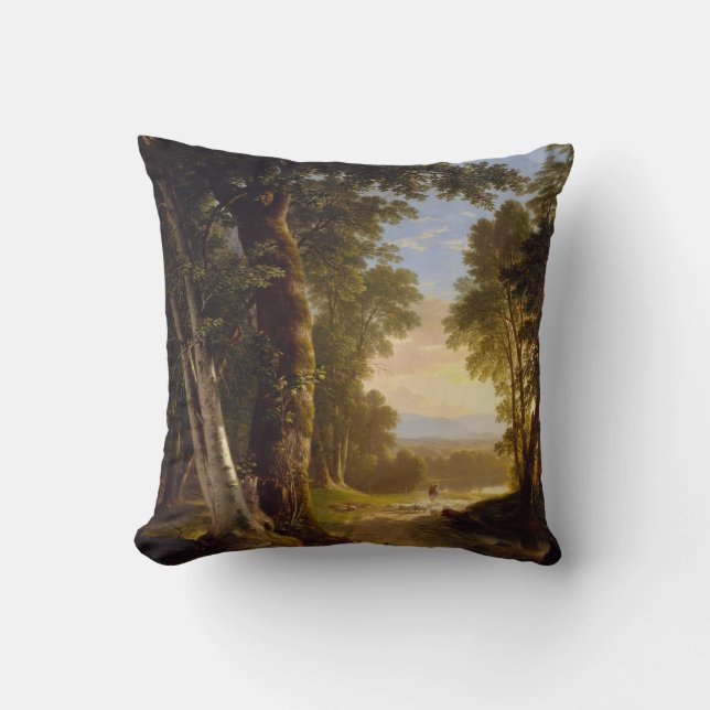 Coussin Les hêtres (Recto)