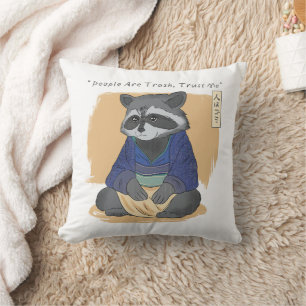 COUSSIN LES JAPONAIS RACCOON CITENT LES GENS SONT FAITES-M