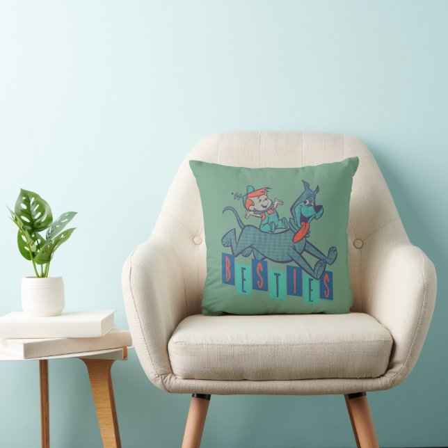 Coussin Les Jetsons | Elroy & Astro Besties (Chaise)