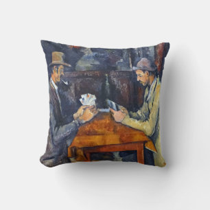 Coussin Les Joueurs de cartes, Cézanne