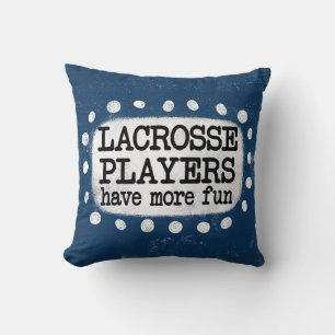 Coussin Les Joueurs De Crosse Ont Plus D'Amusants Pillow