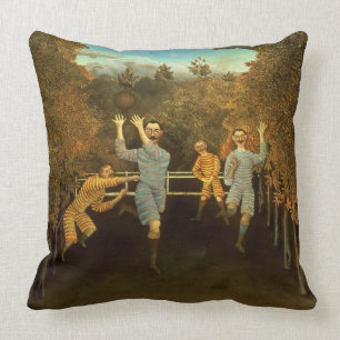 Coussin Les joueurs de football, 1908 (huile sur la toile)