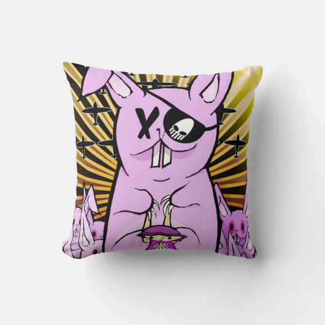 Coussin Les lapins 2012 (Recto)