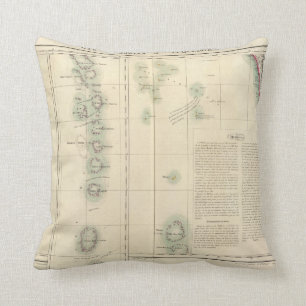 Coussin Les Maldives et les îles Asie 107 de Lakshadweep