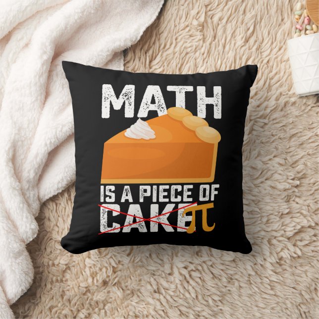 Coussin Les maths sont un jeu d'enfant jour de Pi drôle (Couverture)