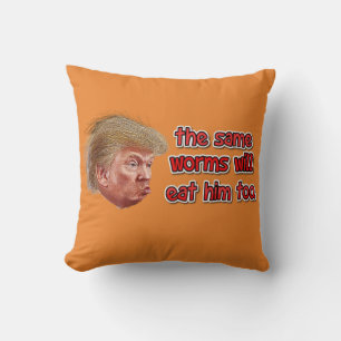Coussin les mêmes vers