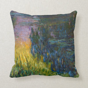 Coussin Les nénuphars - Le coucher du soleil, Claude Monet