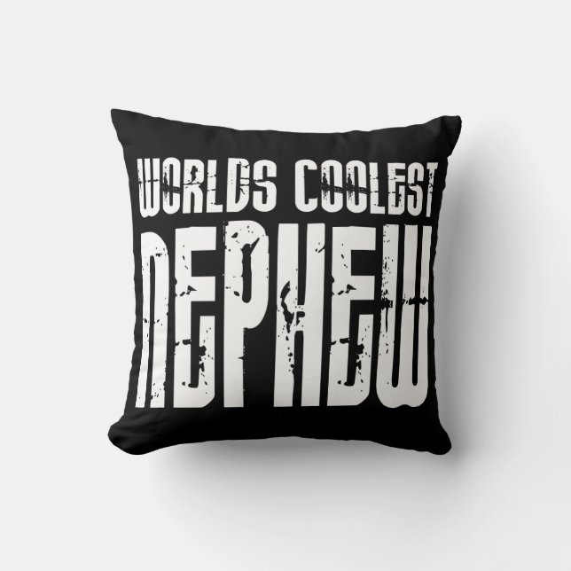 Coussin Les neveux urbains modernes Cool : Nephew le plus  (Recto)