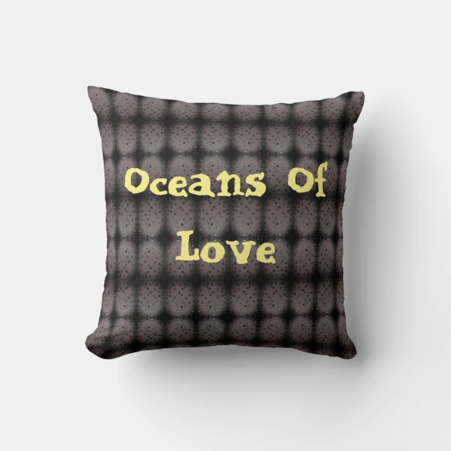 Coussin Les Océans De L'Amour (Recto)