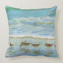 Les oiseaux de rivage, une journée à la plage