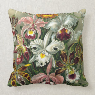 Coussin Les orchidées d'art - Les formes d'art de la natu