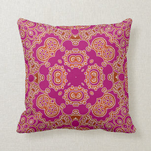 Coussin Les ornements de style indien
