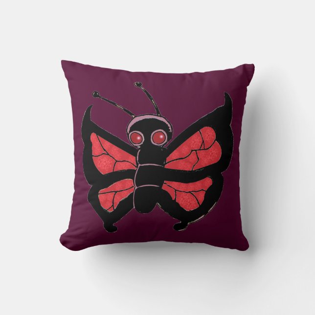 Coussin Les papillons (Recto)