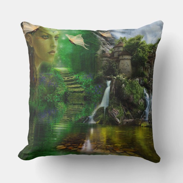 Coussin Les papillons sont libres de voler (Recto)