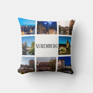 Coussin Les paysages de Nuremberg