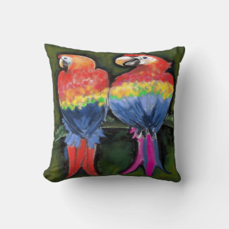 Coussin Les perroquets