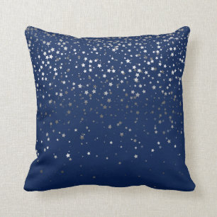 Coussin Les petites étoiles argentées d'intérieur ajustent