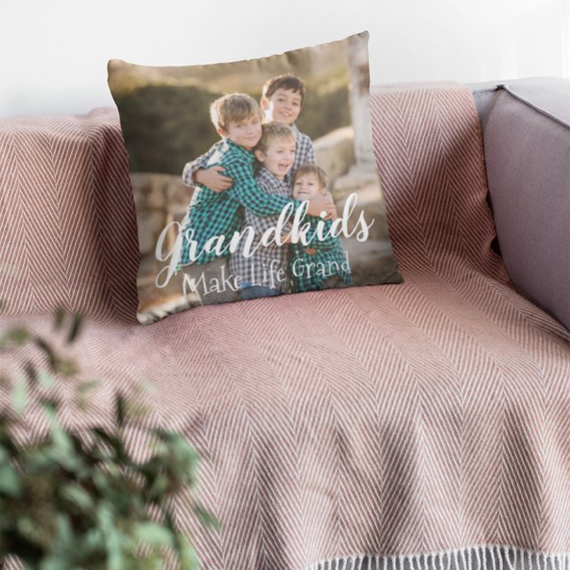 Coussin Les petits font la vie grand (Créateur téléchargé)