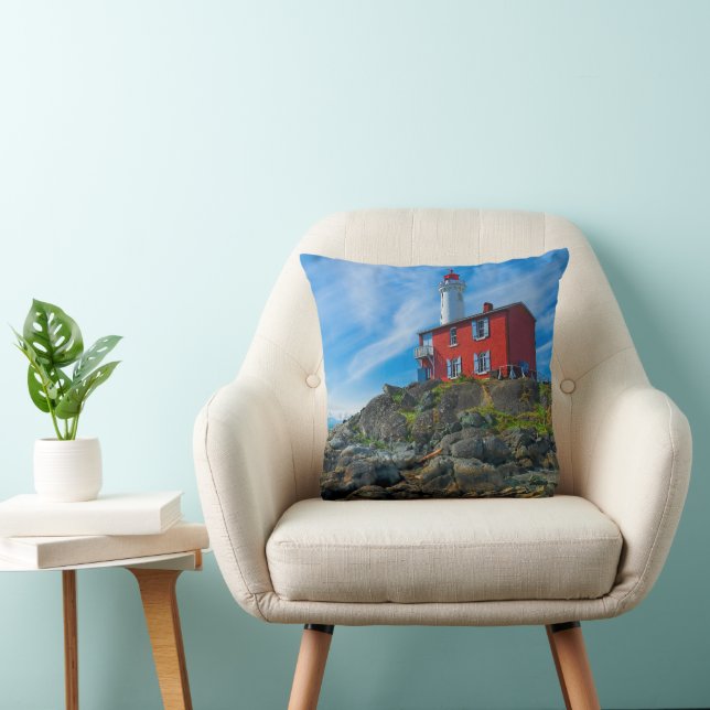 Coussin Les phares | Victoria Harbour Vancouver Island (Chaise)