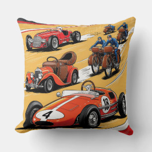 Coussin Les plus belles voitures de course