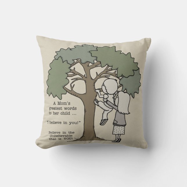 Coussin Les plus grandes paroles de Maman (Recto)