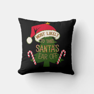 Coussin Les plus susceptibles de prendre Père Noël Oar off