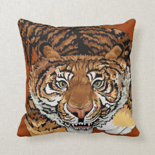 Coussin Les poissons de tigre