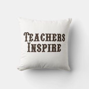 Coussin Les professeurs inspirent