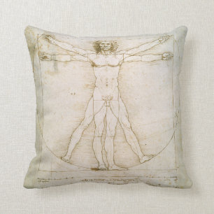 Coussin Les proportions du chiffre humain