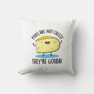 Coussin Les Puns ne sont pas fromages Le Pun de Fromage 'r