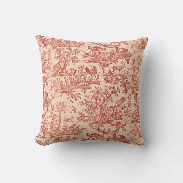 Coussin Les quatre parties du motif mondial (Recto)