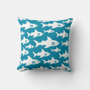 Coussin Les requins nageurs