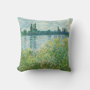 Coussin Les rives de la Seine par Monet