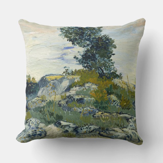 Coussin Les Rocks Vincent van Gogh (Recto)