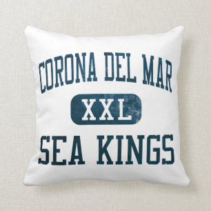 Coussin Les Rois de mer de Corona del Mar athlétisme