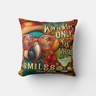 Coussin Les Rondages Ne Vont Que Là Où Les Sourires Ont Ét