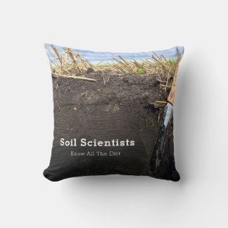 Coussin Les Scientifiques Du Sol Connaissent Toute La Sour