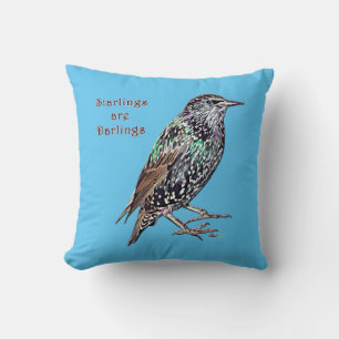 Coussin Les Starlings Sont Des Darlings