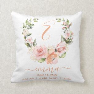 Coussin Les statistiques de naissance russes prélèvent la