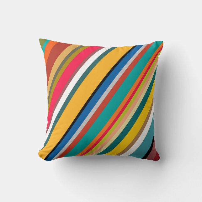 Coussin Les Tailles Modernes Du Milieu Du Siècle (Recto)