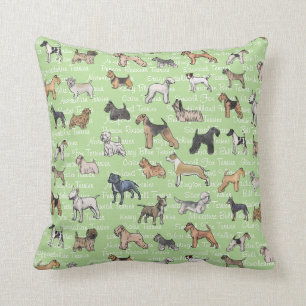 Coussin Les terriers