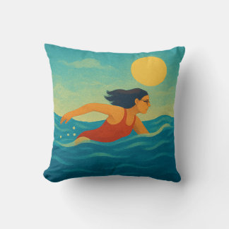 Coussin Les vacances