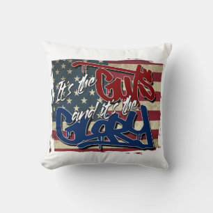 Coussin Les yeux et la gloire