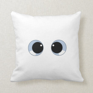 Coussin les yeux fous
