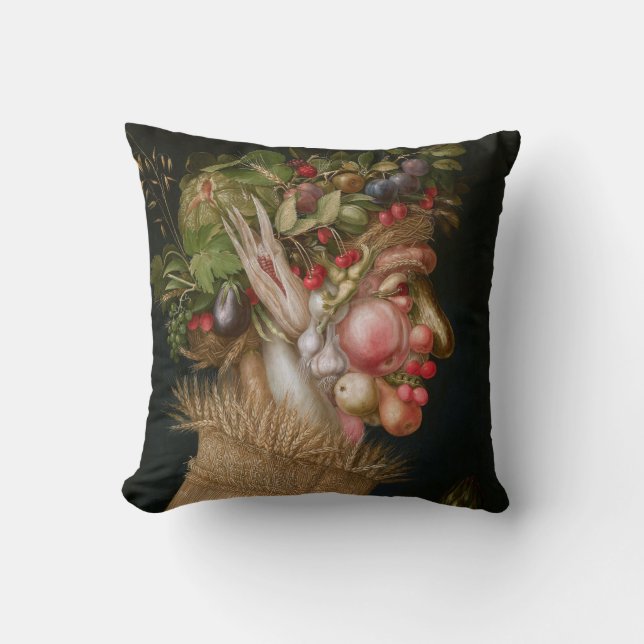 Coussin L'été, Arcimboldo (Recto)