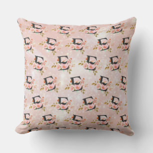 Coussin Lettre E