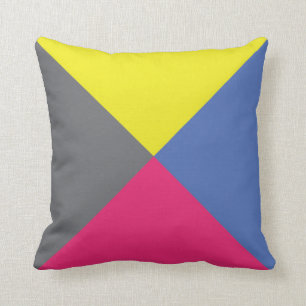 Coussin Lettre internationale Z (zoulou) d'oreiller de